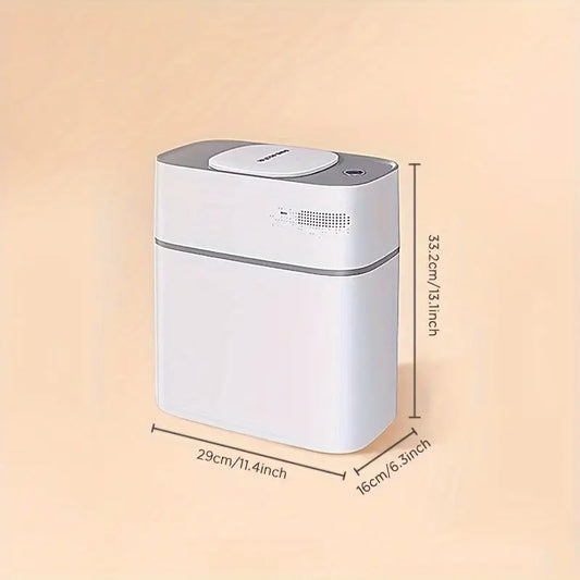large capacity bathroom trash creative waste bin lid - Temu